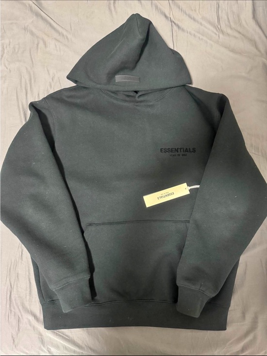 Essentials Other - Essentials Black Pullover Hoodie with dust bag